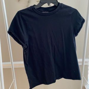Topshop black t shirt